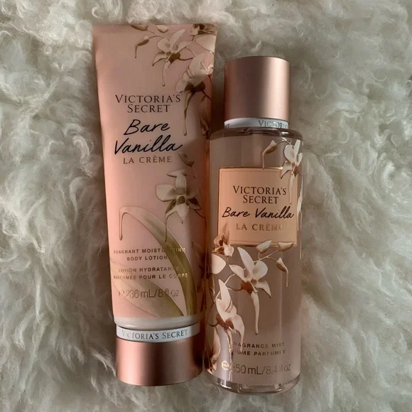 Victoria's Secret Bath Body New Vs Bare Vanilla La Creme